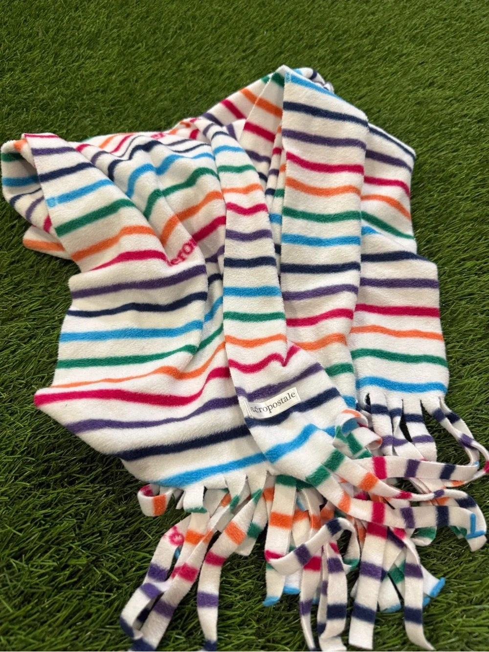 Aeropostale Rainbow Striped scarf 🌈